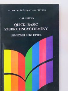 Gál István - Quick Basic szubrutingyűjtemény [antikvár]