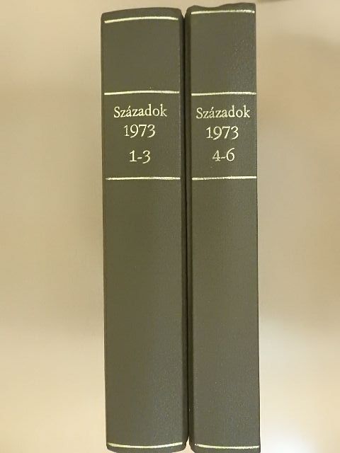 Alexander Krischan - Századok 1973/1-6. I-II. [antikvár]