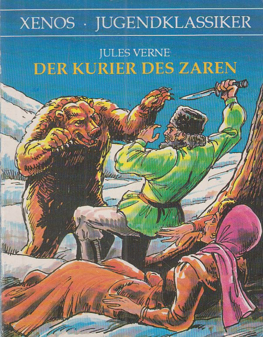 Brigitte Jehlke, Jules Verne - Der Kurier des Zaren [antikvár]