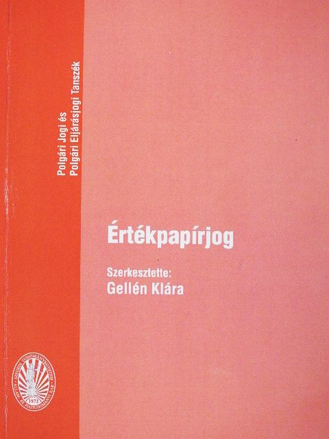 Farkas Yvette - Értékpapírjog [antikvár]