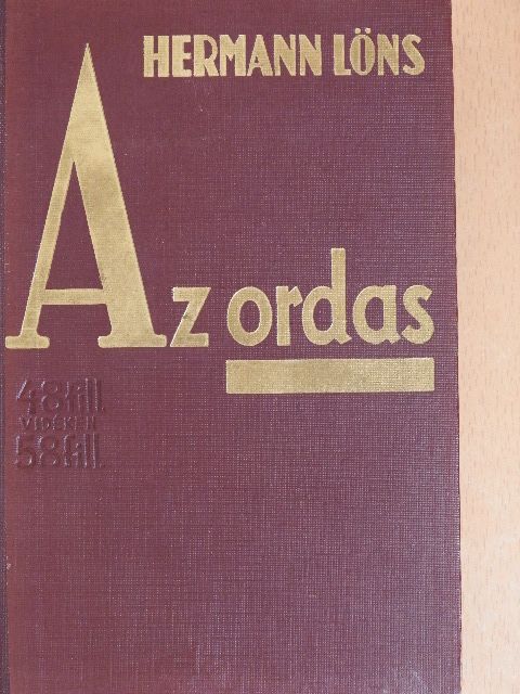 Hermann Löns - Az ordas [antikvár]