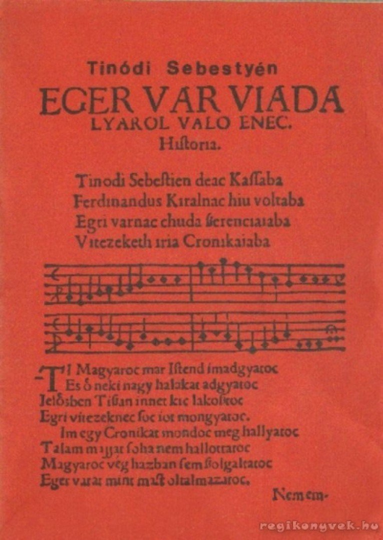 Sugár István - Eger vár viadaljáról való ének [antikvár]