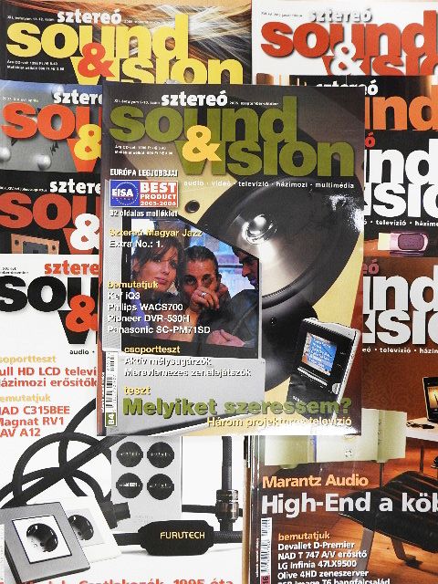 Balla Béla - Sztereó - Sound & Vision 2005., 2007., 2010., 2011. (vegyes számok) (9 db) [antikvár]