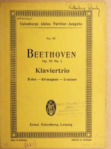 Beethoven - Trio D dur [antikvár]