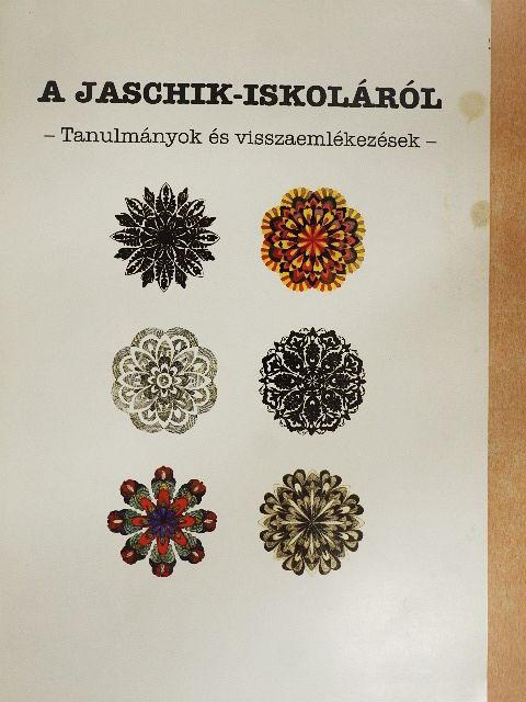 Hajnal Gabriella - A Jaschik-iskoláról [antikvár]