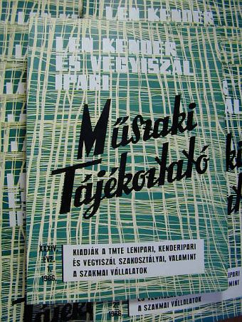 Len, Kender és Vegyiszál Ipari Műszaki Tájékoztató 1986. január-december [antikvár]