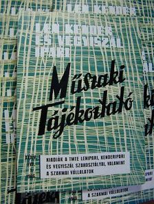 Len, Kender és Vegyiszál Ipari Műszaki Tájékoztató 1986. január-december [antikvár]