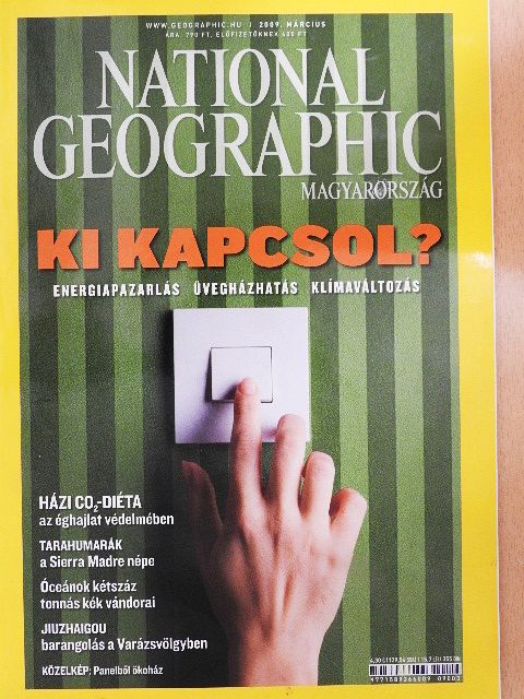 Gáspár Ibolya - National Geographic Magyarország 2009. március [antikvár]