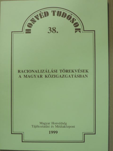 Dr. Sallai István - Racionalizálási törekvések a magyar közigazgatásban [antikvár]