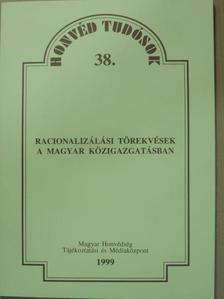 Dr. Sallai István - Racionalizálási törekvések a magyar közigazgatásban [antikvár]