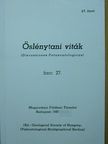 Báldi T. - Őslénytani viták 27. [antikvár]