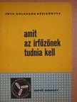 Malovits Károly - Amit az írfőzőnek tudnia kell [antikvár]