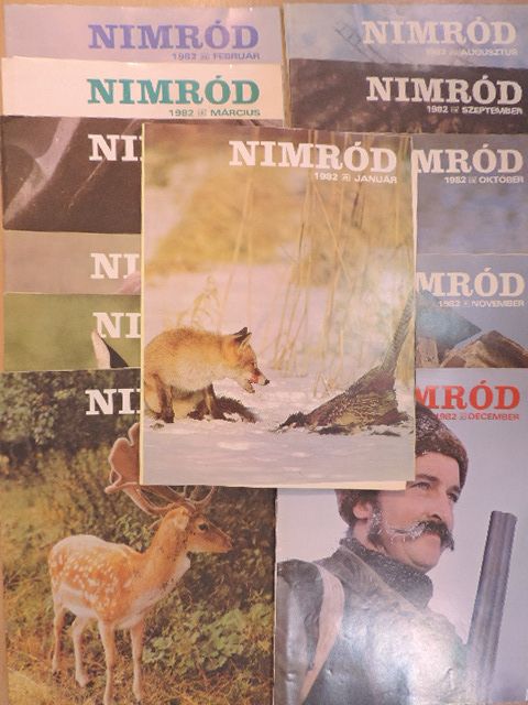 Ádámfi Tamás - Nimród 1982. január-december [antikvár]