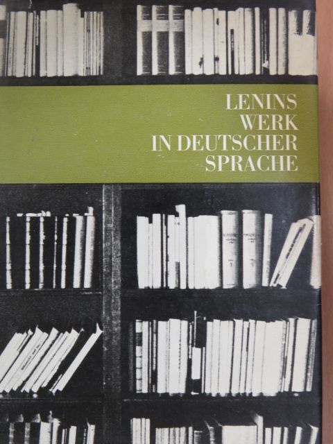 Lenins Werk in deutscher Sprache [antikvár]