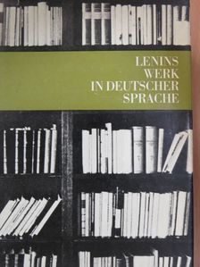 Lenins Werk in deutscher Sprache [antikvár]