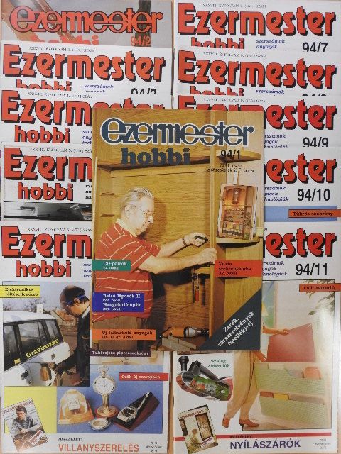 Ezermester Hobbi 1994. (nem teljes évfolyam) [antikvár]