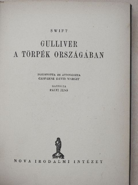 Swift - Gulliver a törpék országában [antikvár]