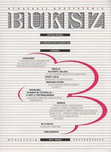 Wessely Anna - BUKSZ - 2014. tavasz [antikvár]