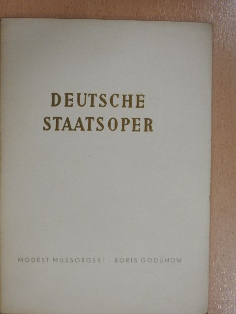 Modest Mussorgski - Boris Godunov [antikvár]