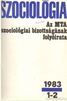 Több szerkesztő - Szociológia 1983 (teljes) [antikvár]