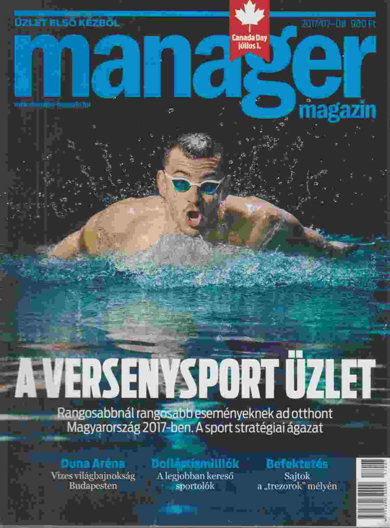 Deák Bálint - Manager Magazin 2017/07-08 [antikvár]