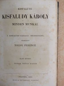Kisfaludi Kisfaludy Károly - Kisfaludi Kisfaludy Károly minden munkái I-IV. [antikvár]