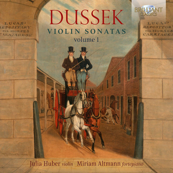 DUSSEK - VIOLIN SONATAS VOLUME 1 CD HUBER, ALTMANN