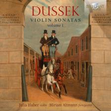 DUSSEK - VIOLIN SONATAS VOLUME 1 CD HUBER, ALTMANN