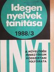 Dr. Horváth Antal - Idegen nyelvek tanítása 1988/3. [antikvár]