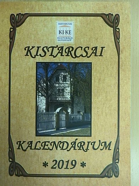 Filep-Pintér Eszter - Kistarcsai kalendárium 2019 [antikvár]