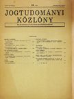 Balázsné Veredy Katalin - Jogtudományi Közlöny 1972. október [antikvár]