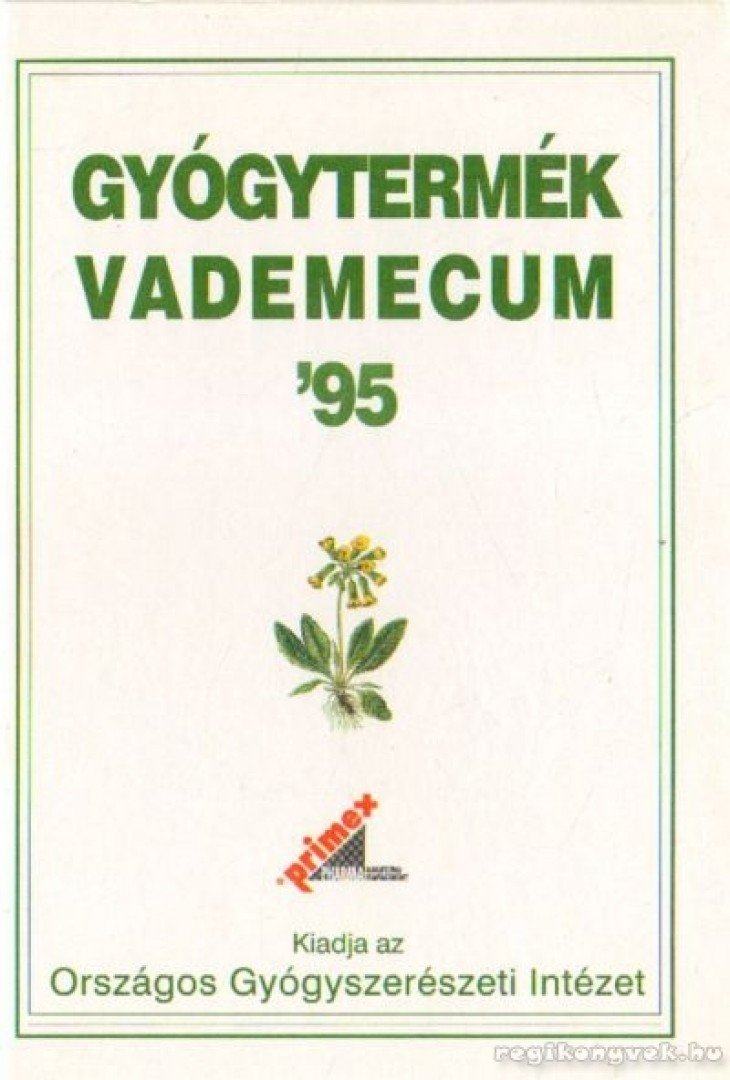 Lipták József dr. - Gyógytermék vademecum '95 [antikvár]