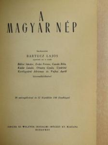 Bálint Sándor - A magyar nép [antikvár]