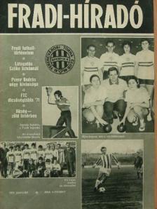 Nagy Béla - Fradi-híradó 1972. január [antikvár]