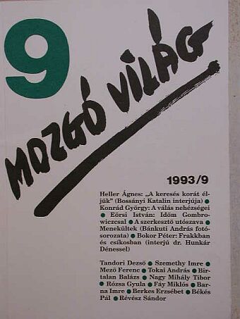 Békés Pál - Mozgó Világ 1993. szeptember [antikvár]