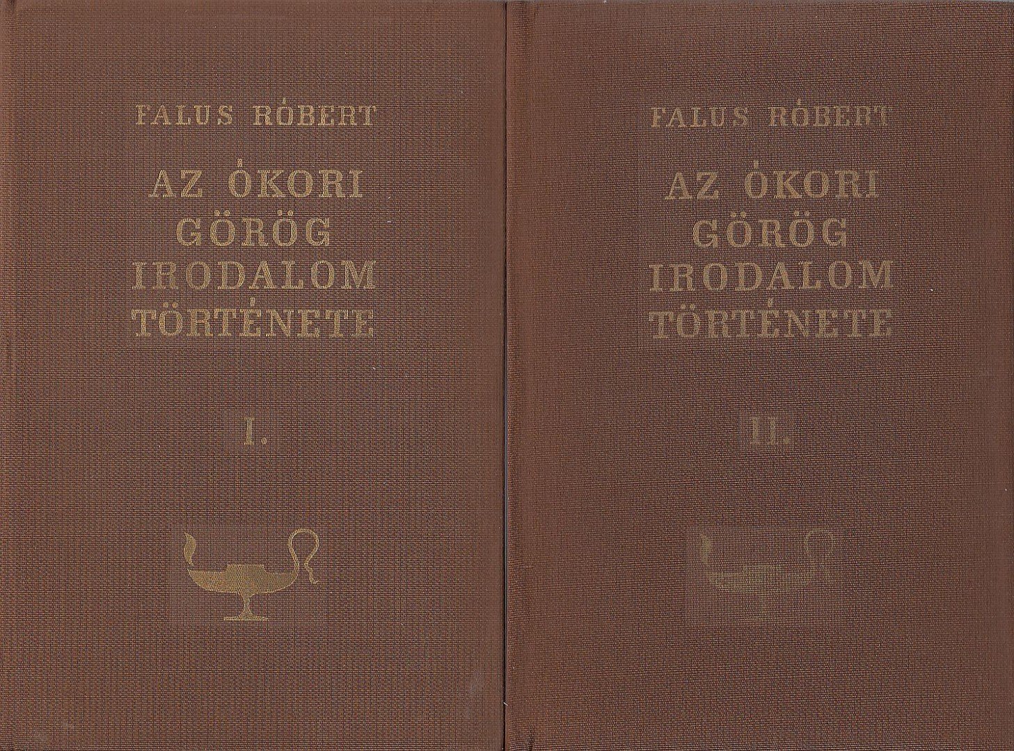 Falus Róbert - Az ókori görög irodalom története I-II. [antikvár]