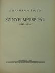 Hoffmann Edith - Szinyei Merse Pál [antikvár]