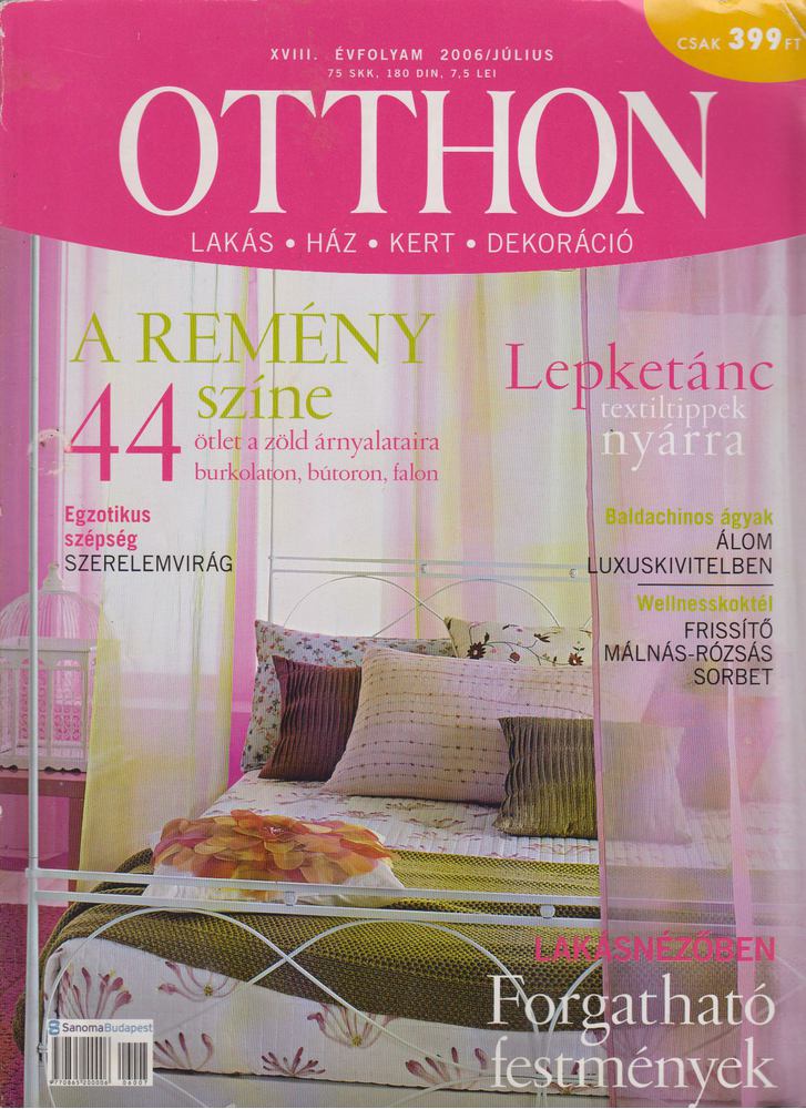 Szabó Dorottya - Otthon 2006/Július XVIII. évfolyam [antikvár]