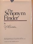 J. I. Rodale - The Synonym Finder [antikvár]