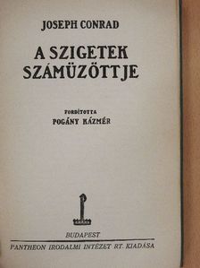 Joseph Conrad - A szigetek számüzöttje [antikvár]