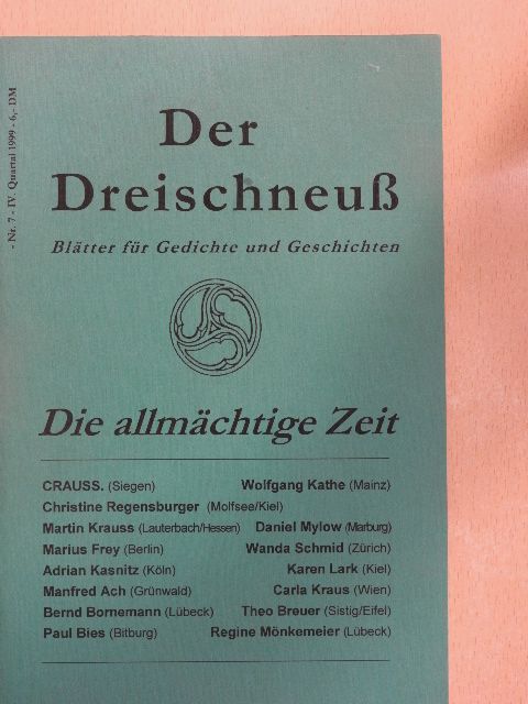 Adrian Kasnitz - Der Dreischneuß [antikvár]