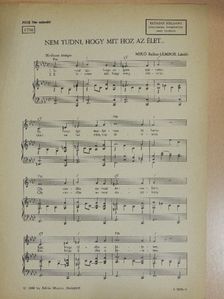 Jámbor László - Nem tudni, hogy mit hoz az élet... [antikvár]