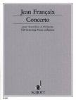 FRANCAIX, JEAN - CONCERTO POUR ACCORDÉON ET ORCHESTRE (1993) KLAVIERAUSZUG