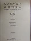 Aba-Novák Vilmos - Magyar Kultúra 1933. II. félév [antikvár]