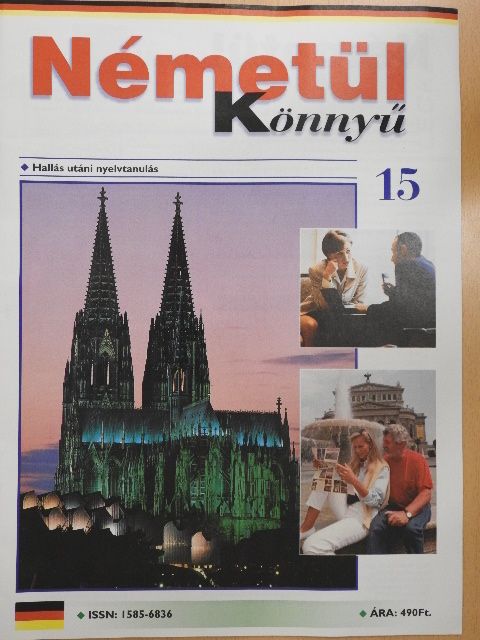 Németül Könnyű 15. - Kazettával [antikvár]
