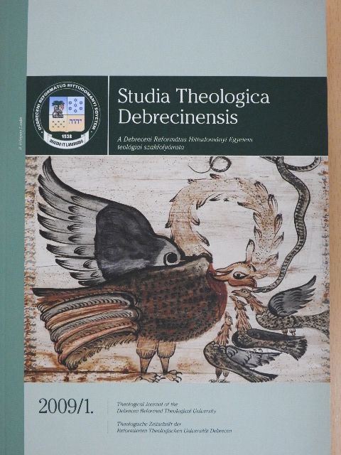 Horváth Erzsébet - Studia Theologica Debrecinensis 2009/1. [antikvár]