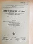 Markó Iván - Vízügyi Közlemények 1973/1. [antikvár]