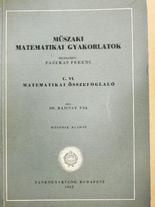 Dr. Bajcsay Pál - Műszaki matematikai gyakorlatok C. VI. [antikvár]