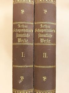 Arthur Schopenhauer - Die Welt als Wille und Vorstellung I-II. (gótbetűs) [antikvár]