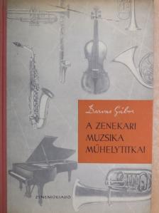 Darvas Gábor - A zenekari muzsika műhelytitkai [antikvár]